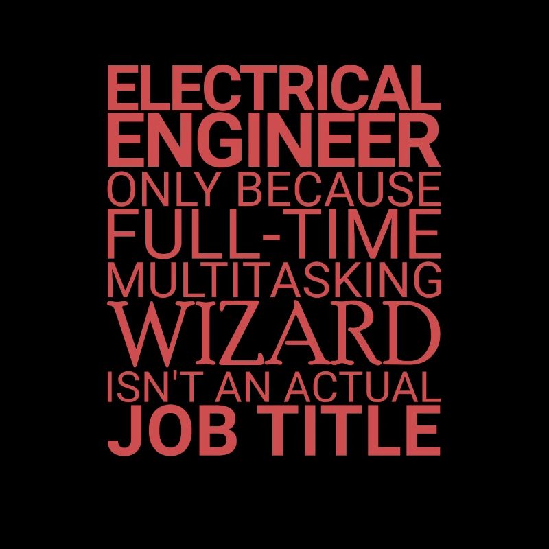 "Electrical Engineer Wizard | Elektrotechnik"