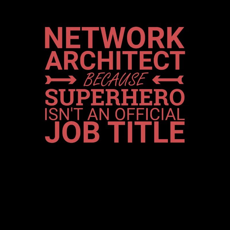 "Network Architect Superhero | Netzwerk"