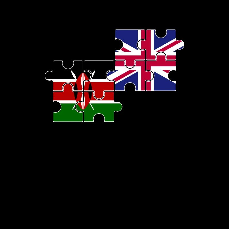 Kenya Drapeau du Royaume-Uni Kényan britannique