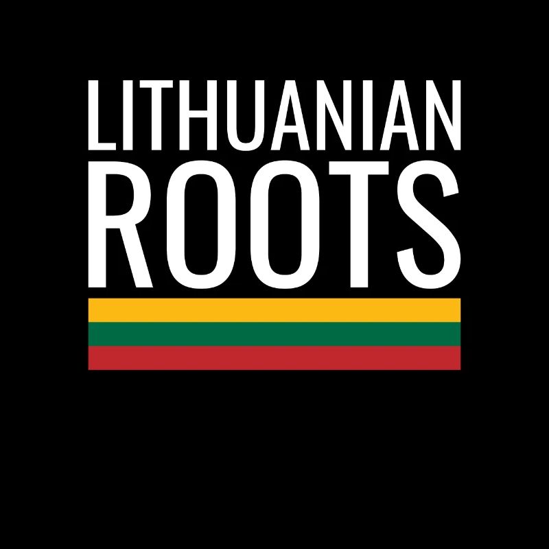 Lithuanian Roots Litauen Litauische Flagge Litauer