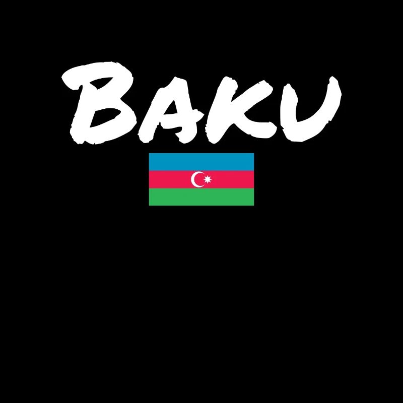Bakou Azerbaïdjan Drapeau de l’Azerbaïdjan
