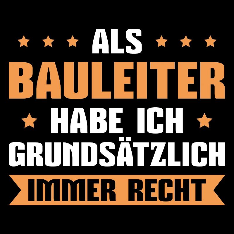 Bauleitung Baustelle Chef Bauleiter