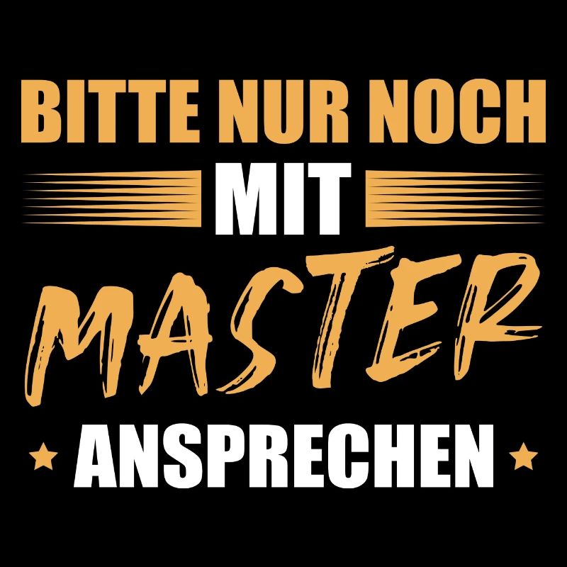 Studium Bestandene Masterprüfung Abschluss Master