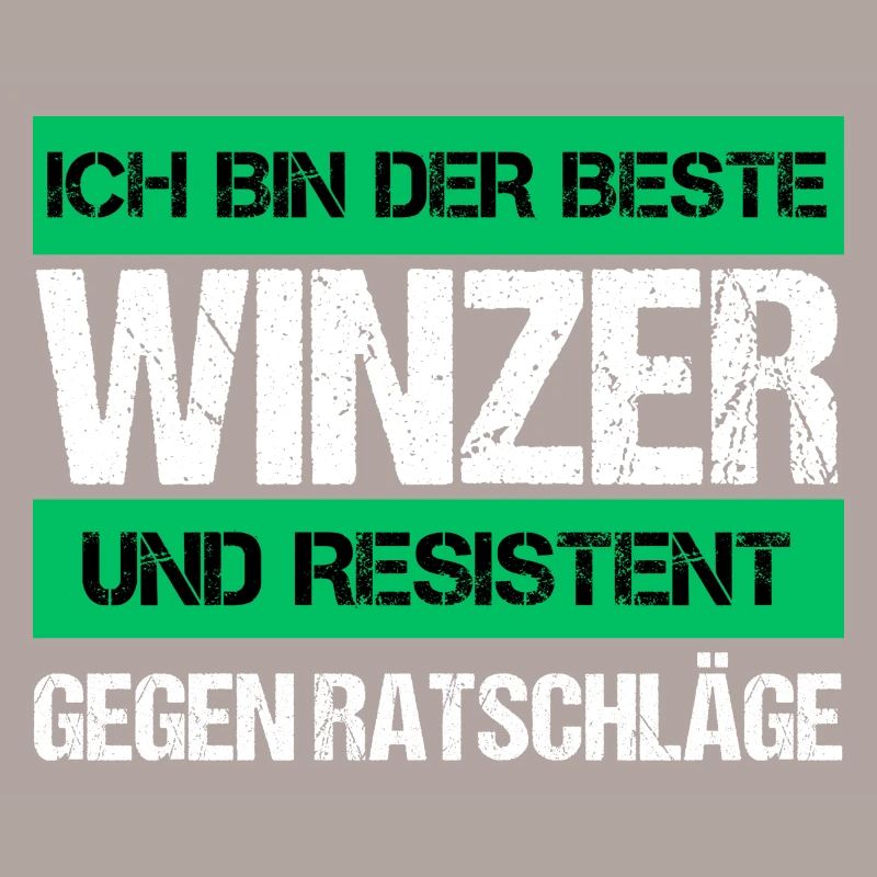 Resistenter Winzer