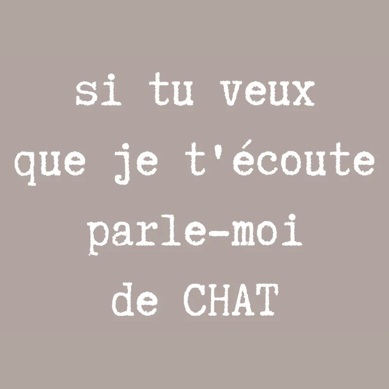 parle moi de chat