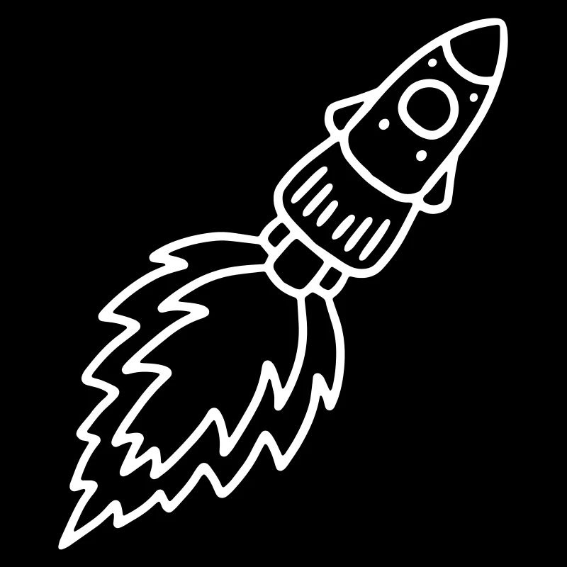Rakete Astronaut Geschenkidee