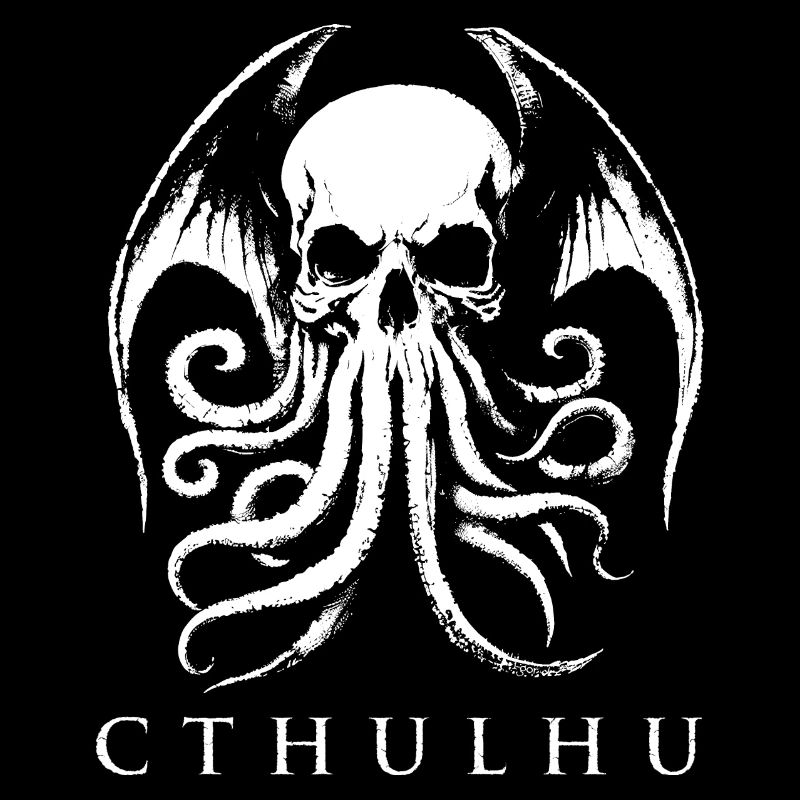 Cthulhu Gothic Skull