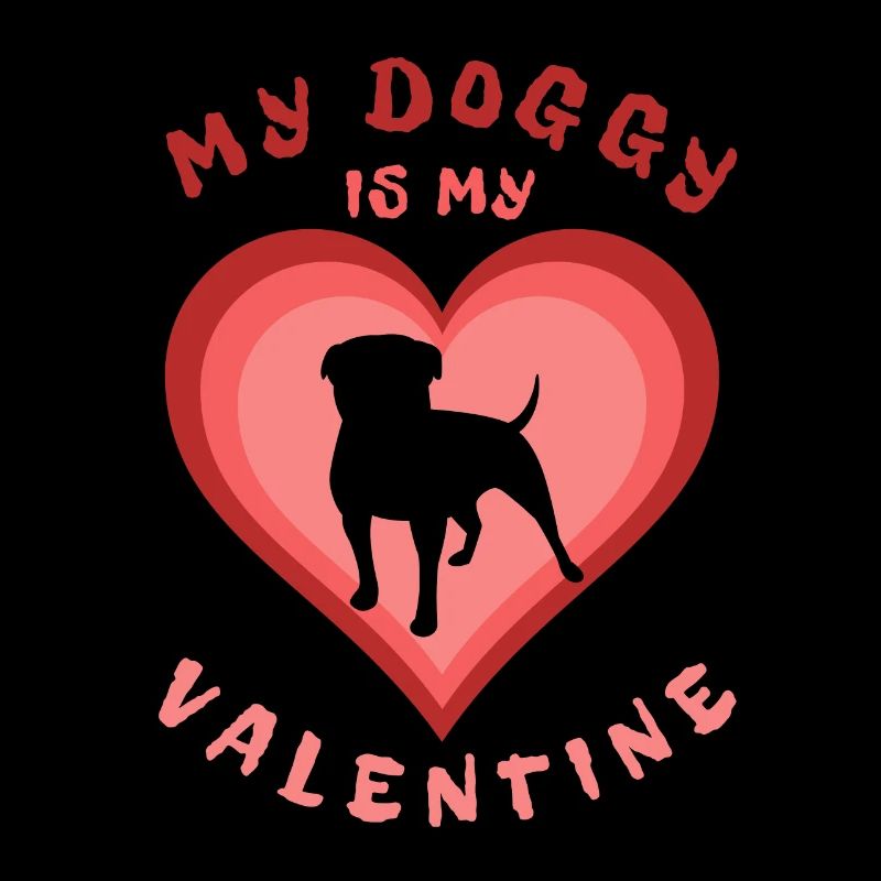 Mon chien est mon valentin