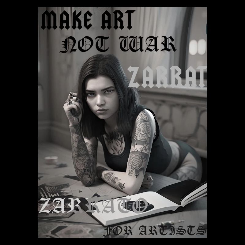 - Make Art Not War -