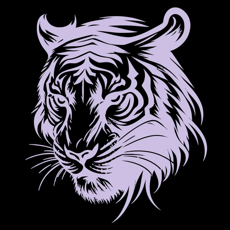 Couleur de contour de tigre modifiable