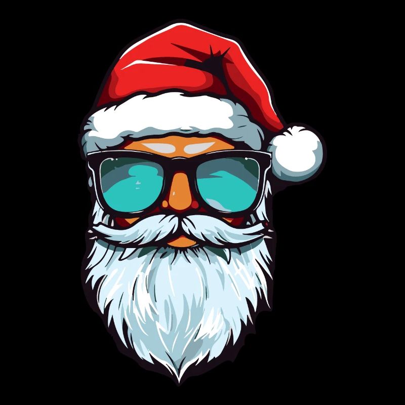 Weihnachtsmann Cool Weihnachten