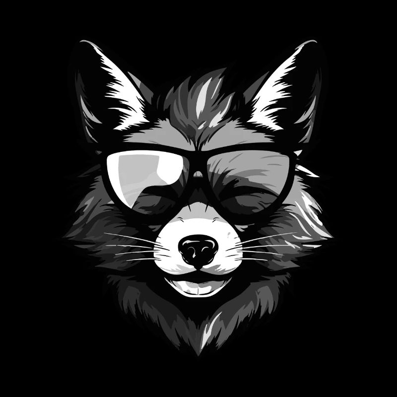 Fox Head Portrait Cool