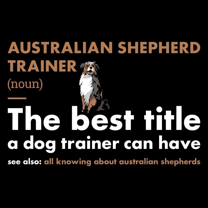 Dog Aussie Trainer Definiton