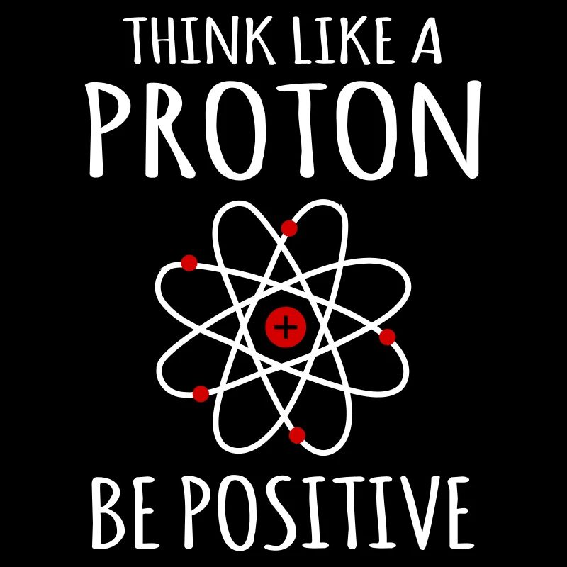 Positif penser Proton Atom Physik Physics Prots