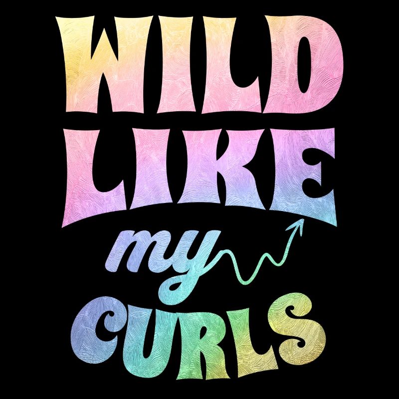 Wild Like My Curls Tie Dye Texture