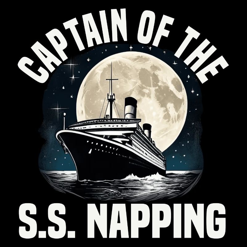 Captain Of Napping Cruise Ship Vacation Group