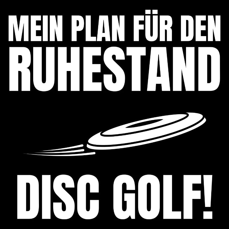 Ruhestand Disc Golf Frisbee Geschenk
