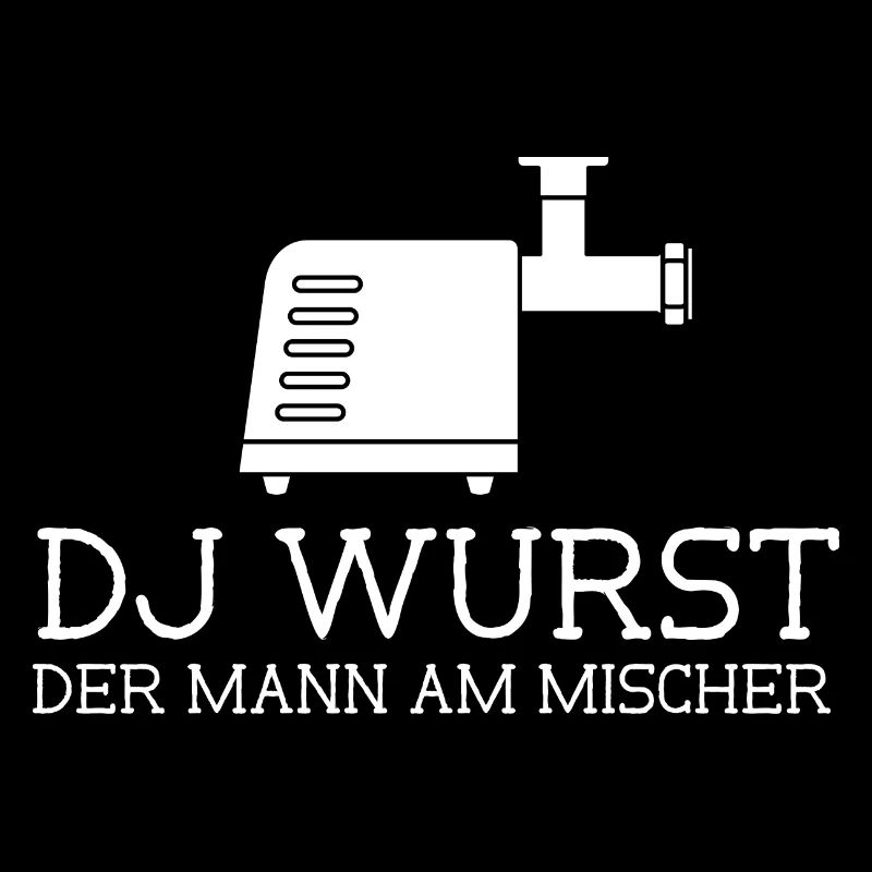 Dj wurst der mann am mischer Metzger
