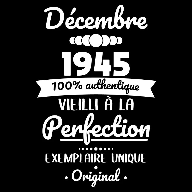 80. Jahrestag - Dezember 1945 Original