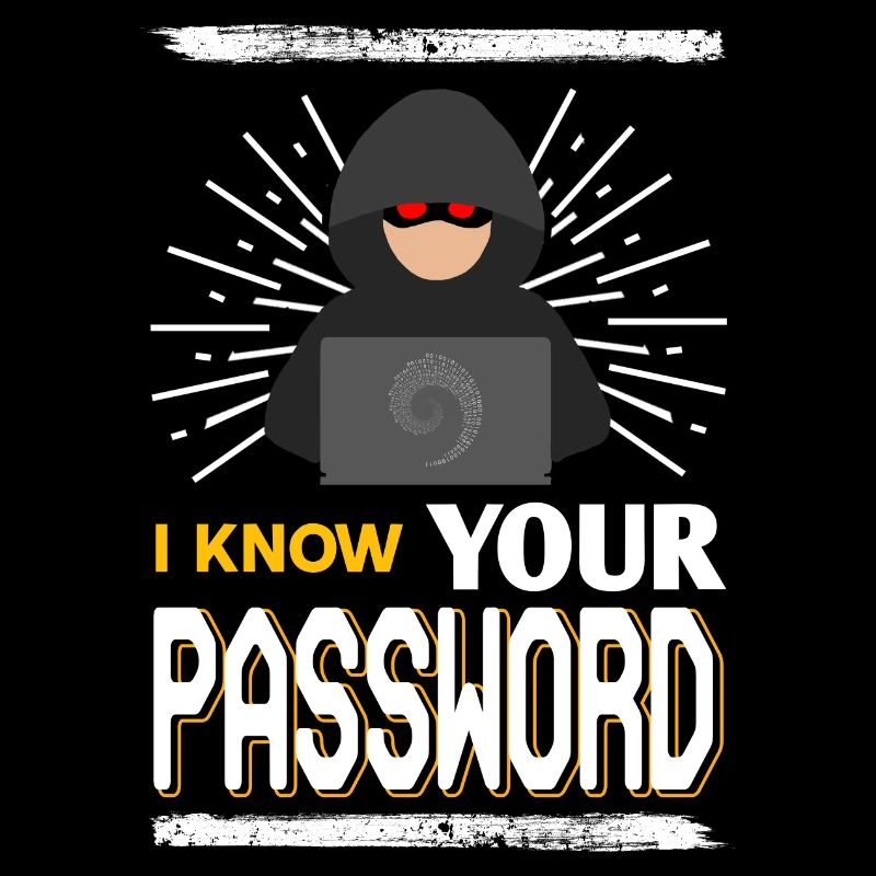 Hacker - Ich kenne dein Passwort