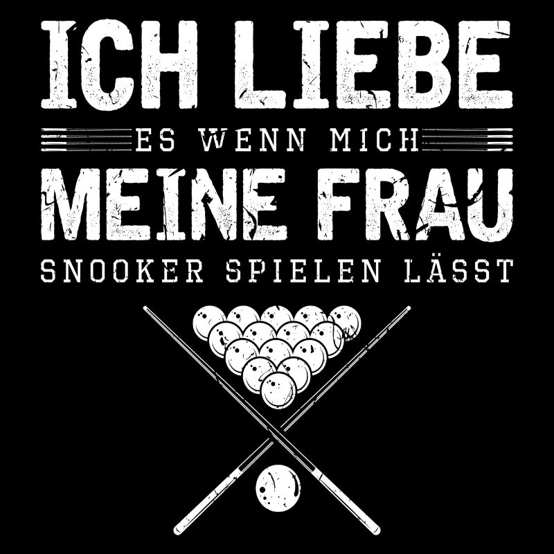 Ich Liebe Snooker Spielen Snooker Queue
