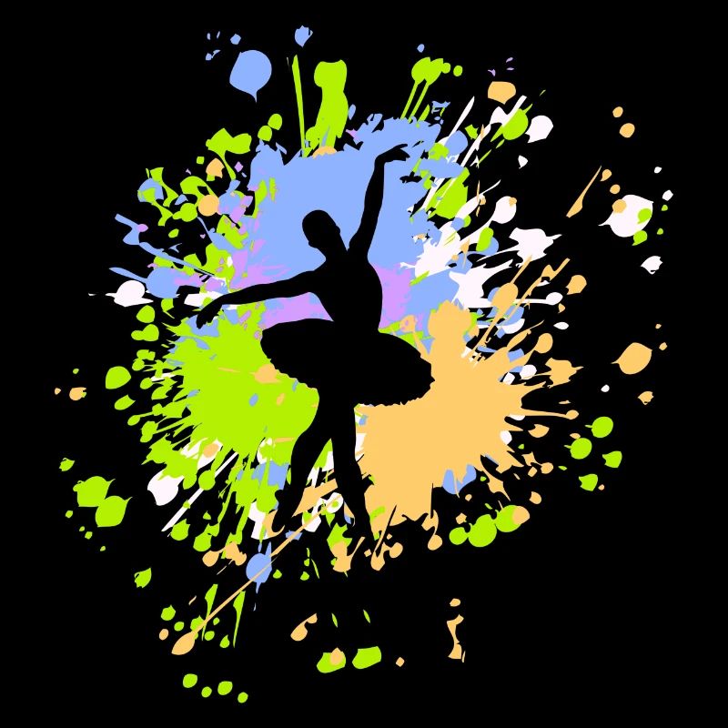 Danse Ballet Color Splash