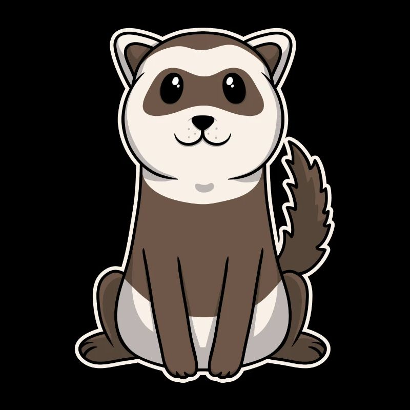Furet mignon bébé animal