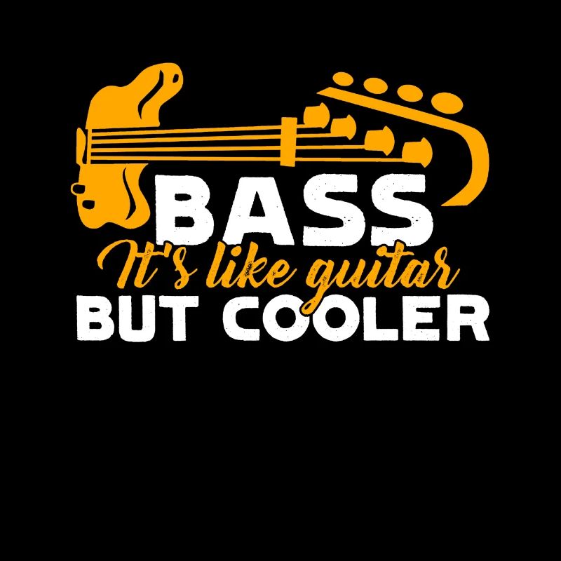 La guitare basse comme la guitare mais plus cool