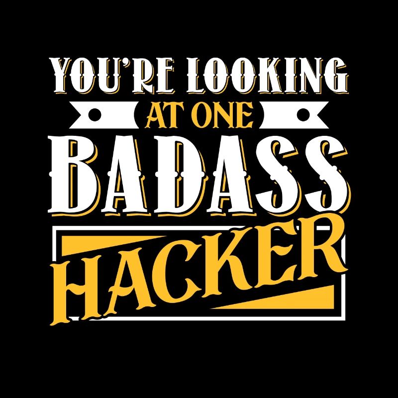 Hacker Vous regardez un pirate Badass