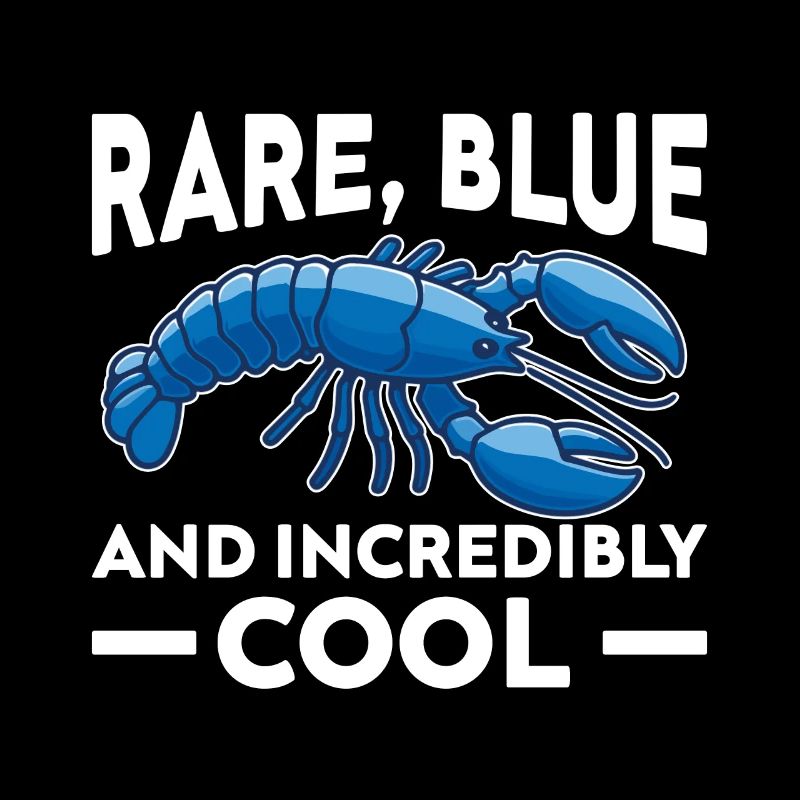 Blauer Hummer Lustiger Spruch Unglaublich cool Maine