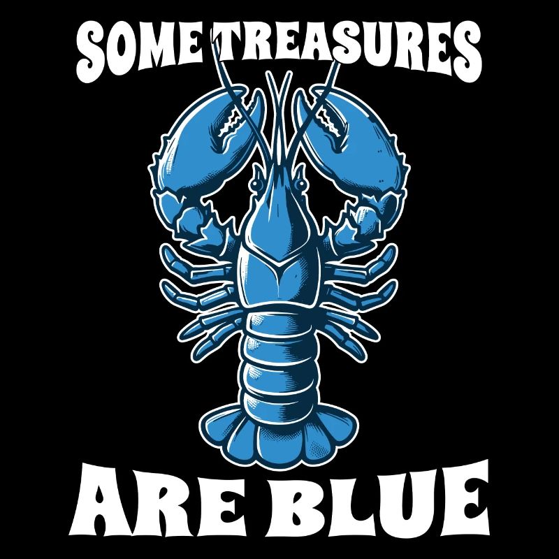 Blauer Hummer Einige Schätze sind Blue Maine