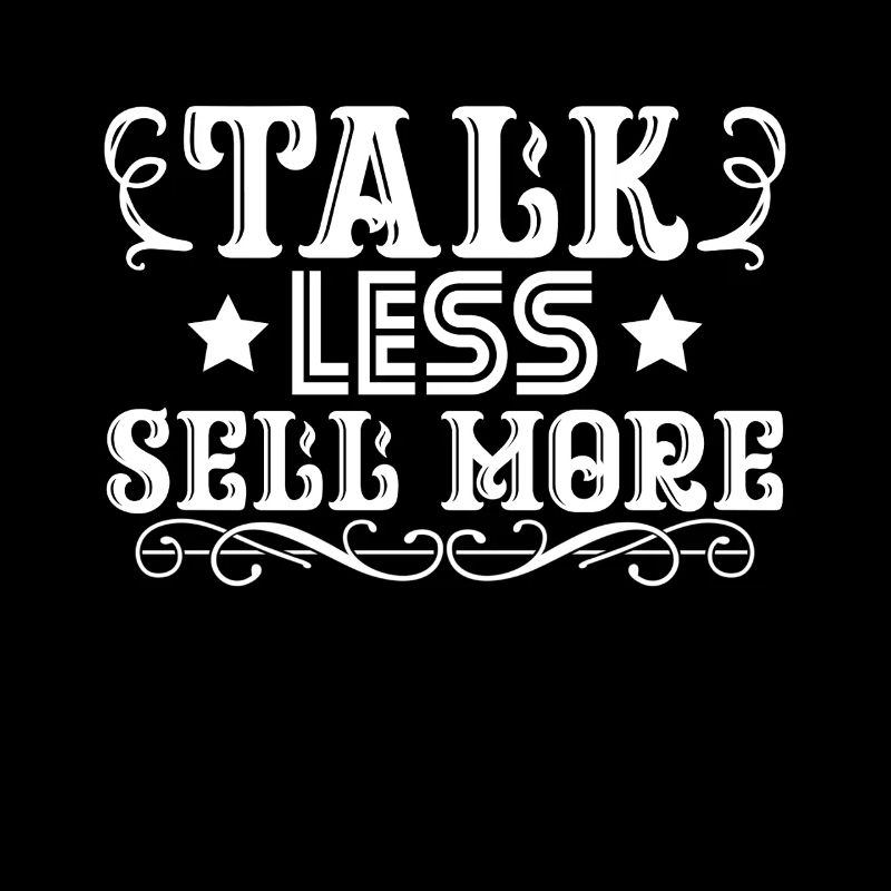 Salespeople Talk Less Sell More