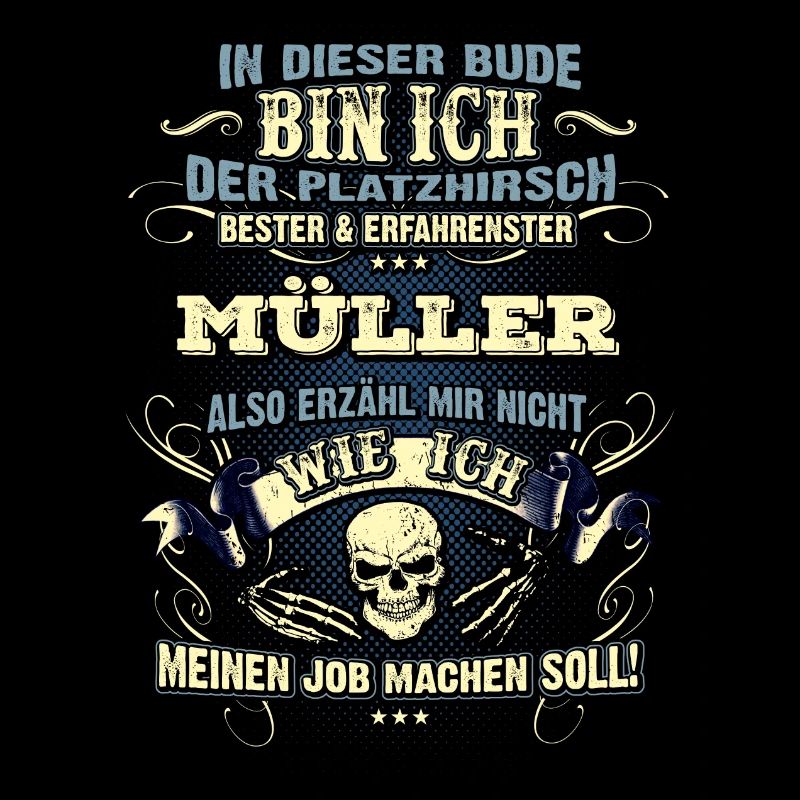 Edles Berufe-Shirt für den Müller