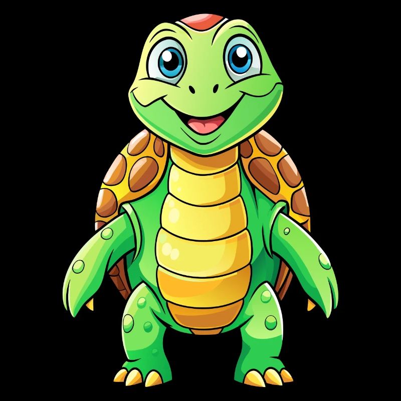 Mega süße Schildkröte