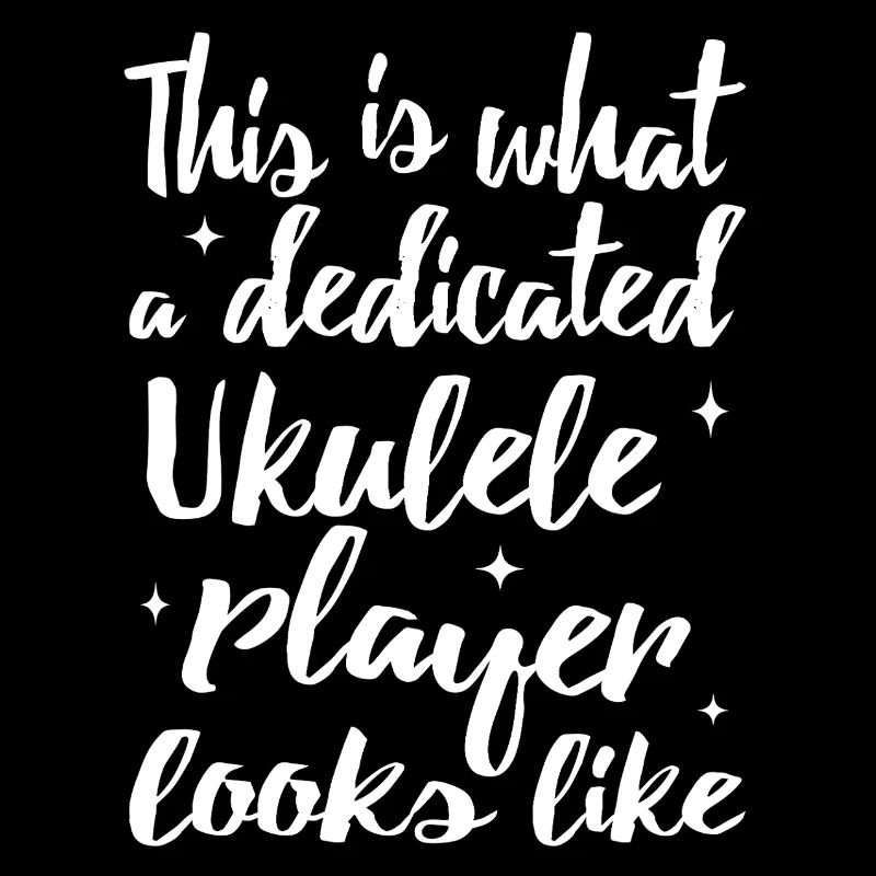 This is what a dedicated Ukulele player looks like