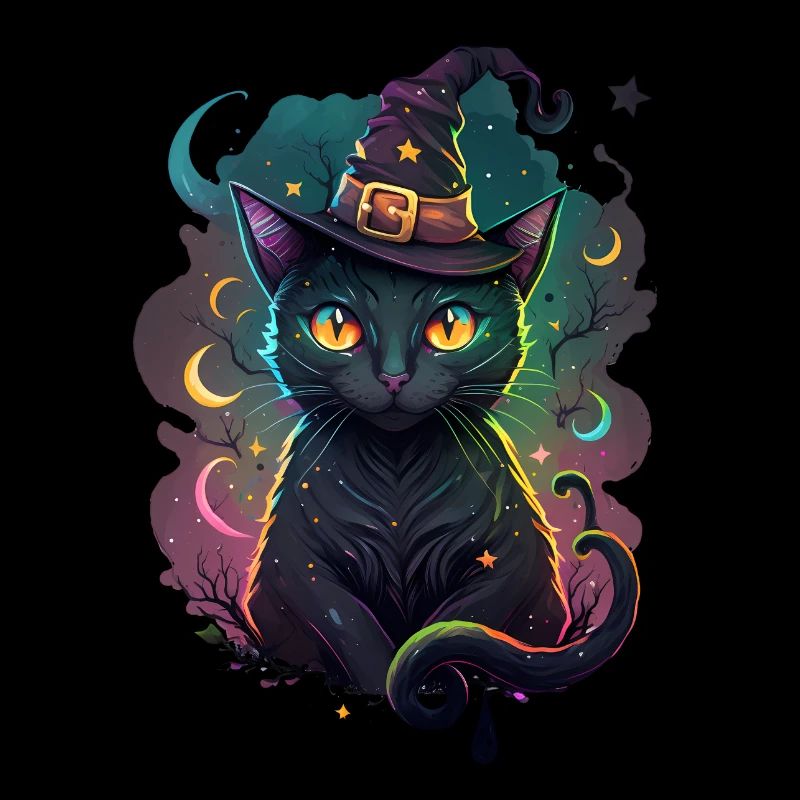 Schwarze Katze