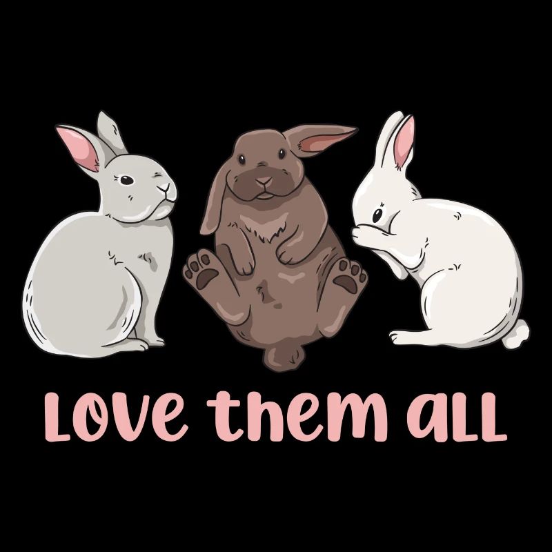 Conception de lapin mignon pour les propriétaires de lapins
