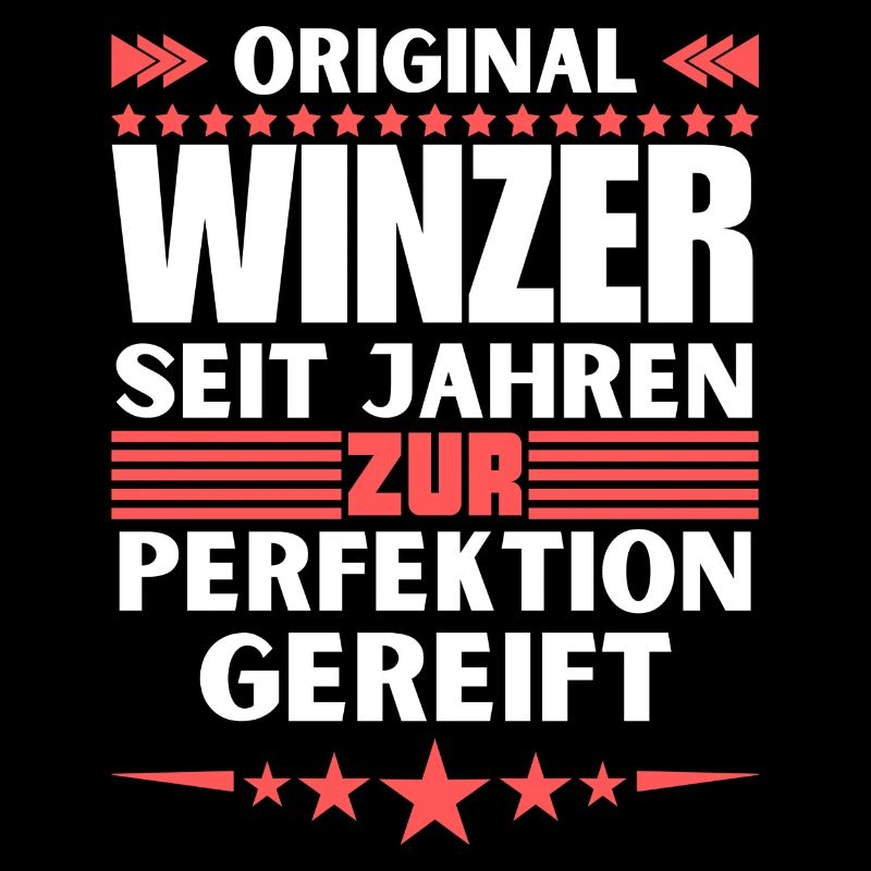 Zur Perfektion gereifter Winzer
