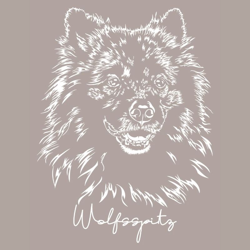 WOLFSSPITZ Wilsigns Hunde Hund Geschenkidee