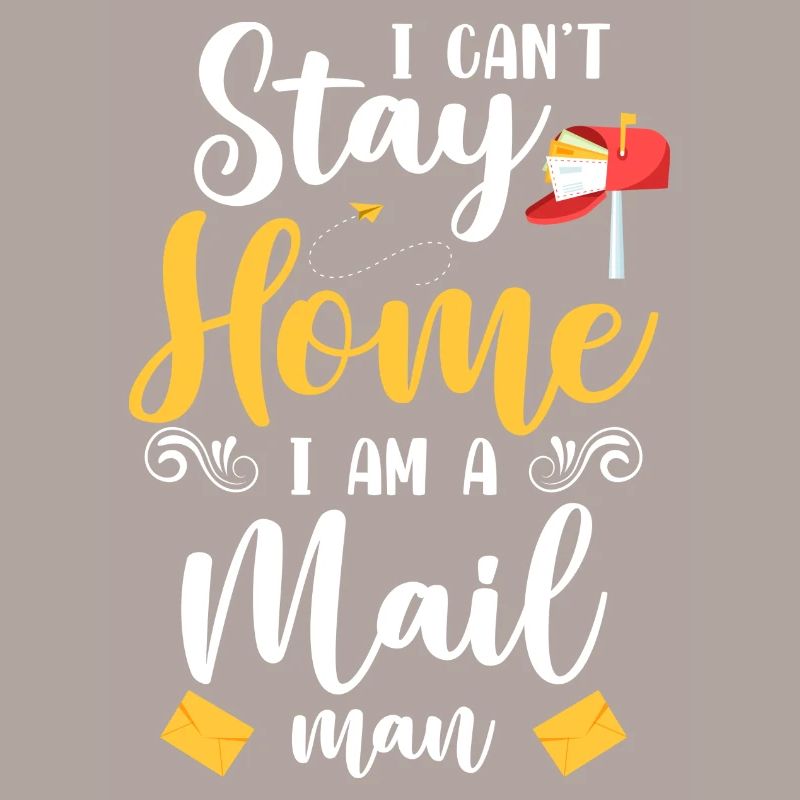 Postal parcel service courier