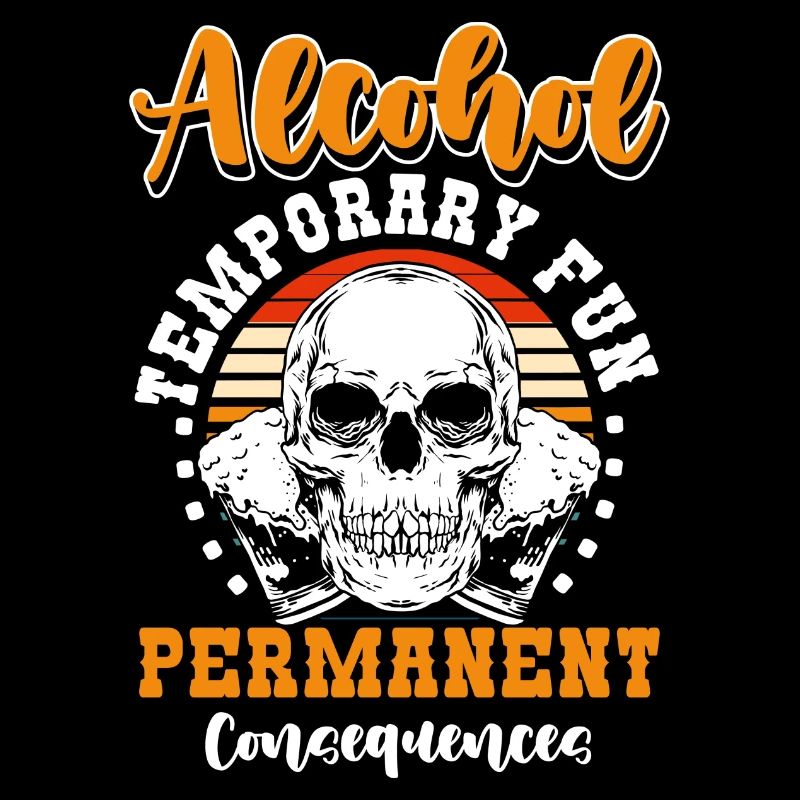 Alcohol-free drinking Drunkard end