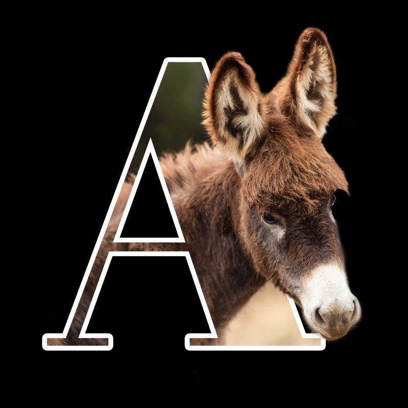 A Ane alphabet animal
