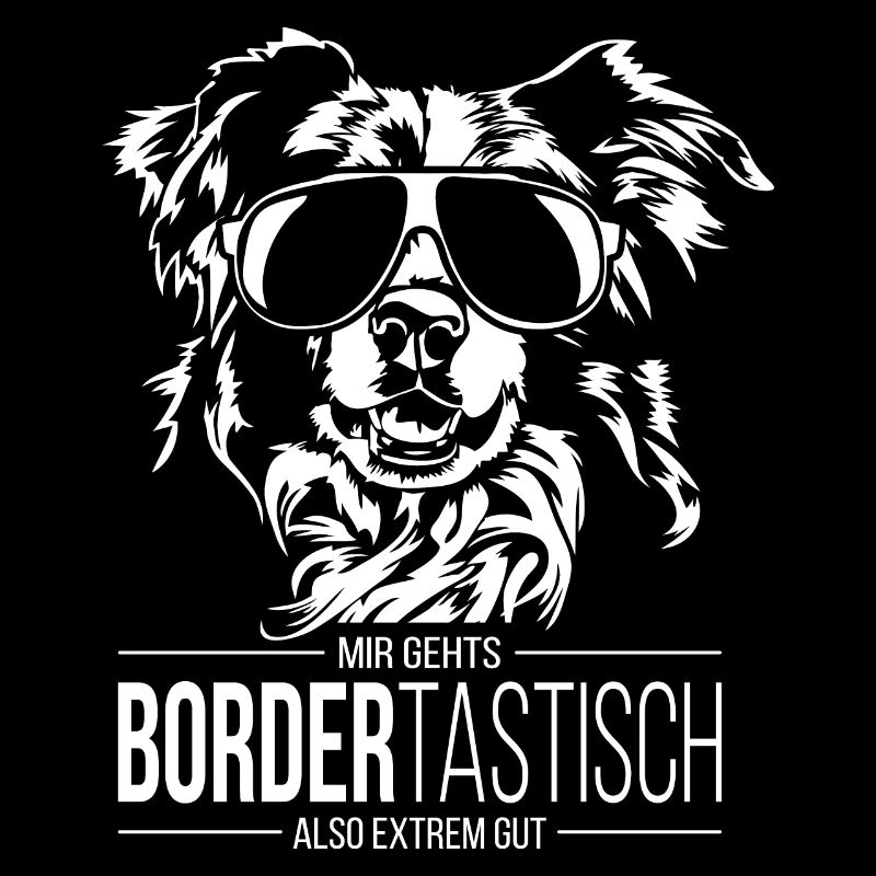 BORDERTASTISCH Border Collie Hundespruch Wilsigns