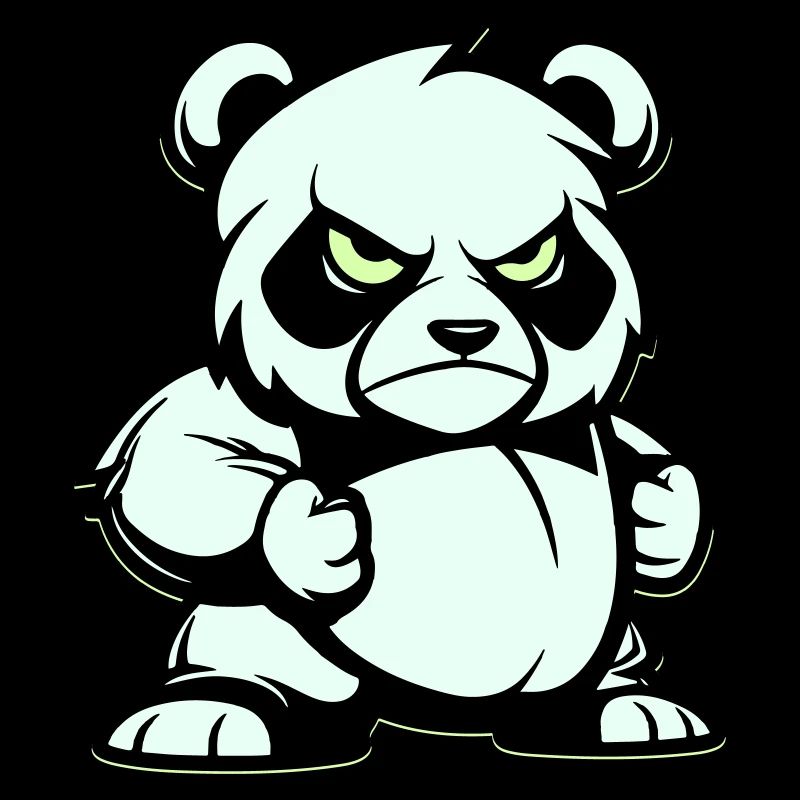 pandabär comic