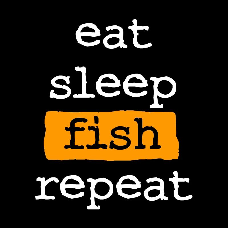 manger dormir poisson répéter