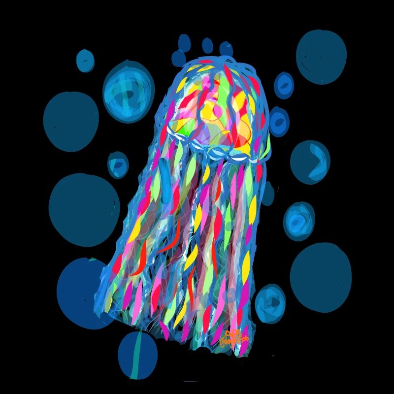 Bunte Quallen