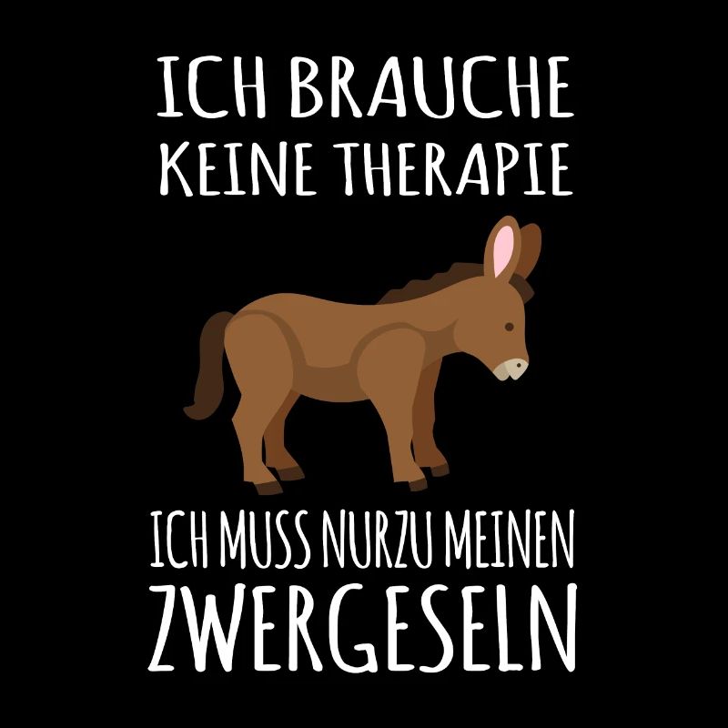 Zwergesel Esel Fohlen Maultier Muli Esel Spruch