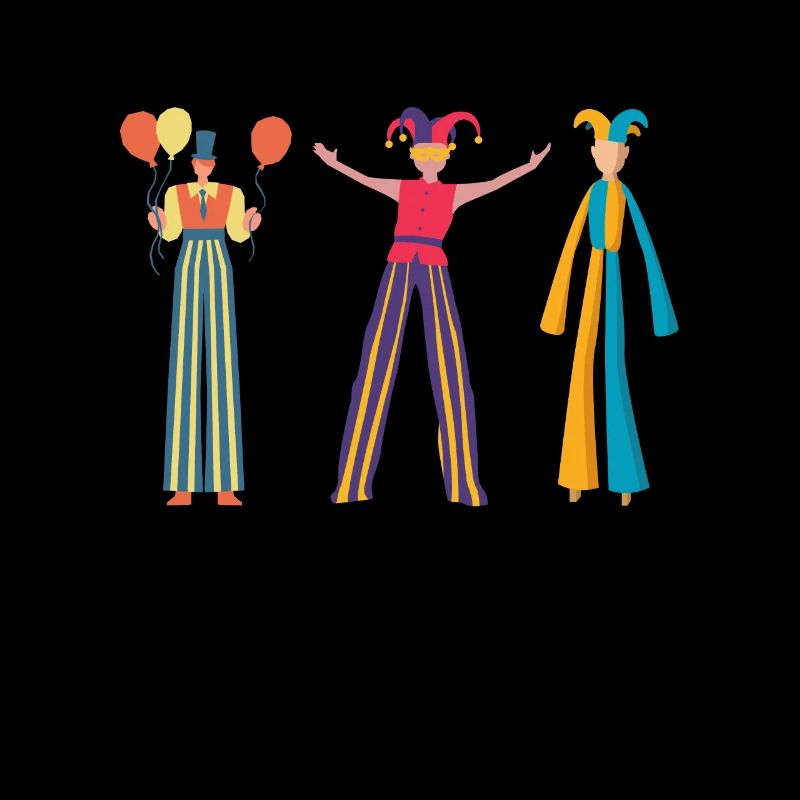 Échasses Carnaval Promenade sur pilotis Jour Échassier