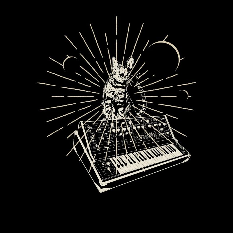 Synthétiseur modulaire Analogique Lune Techno Acid Chat
