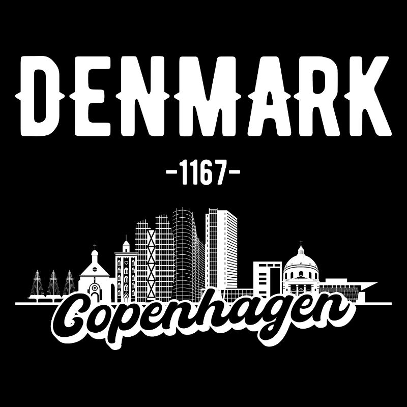 Copenhague Danemark Skyline Cadeau